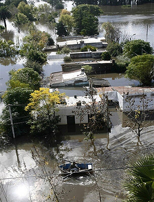 Flooding in Uruguay