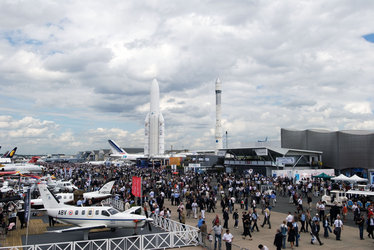 Outside view of ESA pavilion