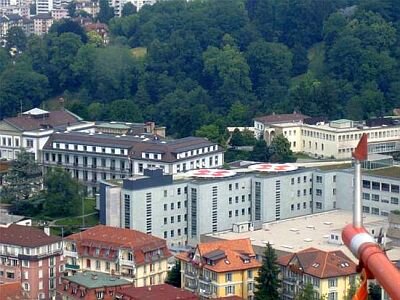 Helipads at Lausanne University Hospital (CHUV)
