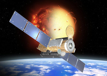 Kraftiga solutbrott, som Halloween-stormen kan vara riskabla för satelliter