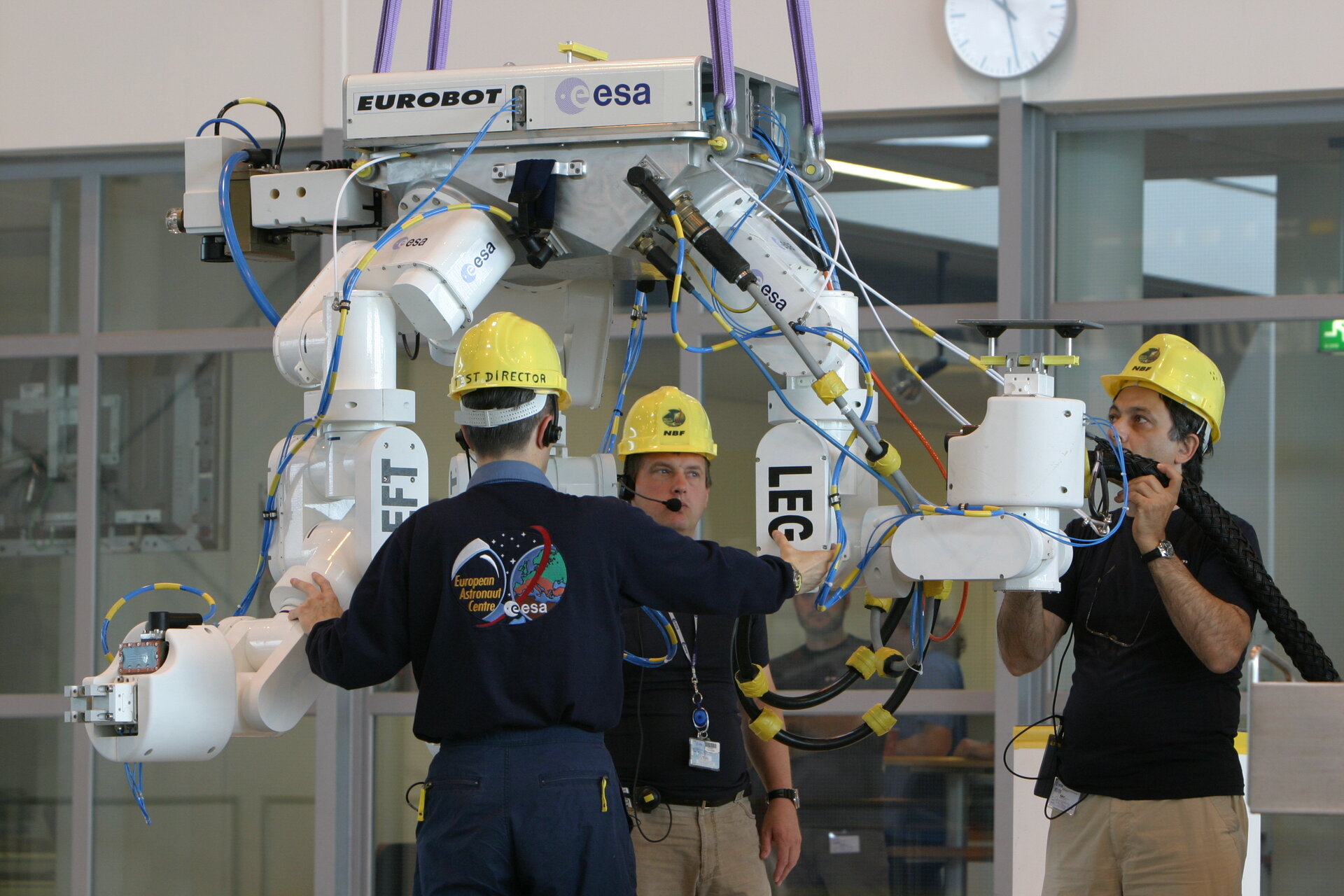 Preparing the Eurobot WET Model ahead of trials in the Neutral Buoyancy Facility at EAC