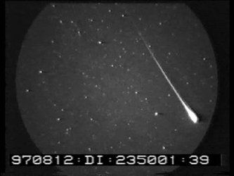 The Perseid meteor shower