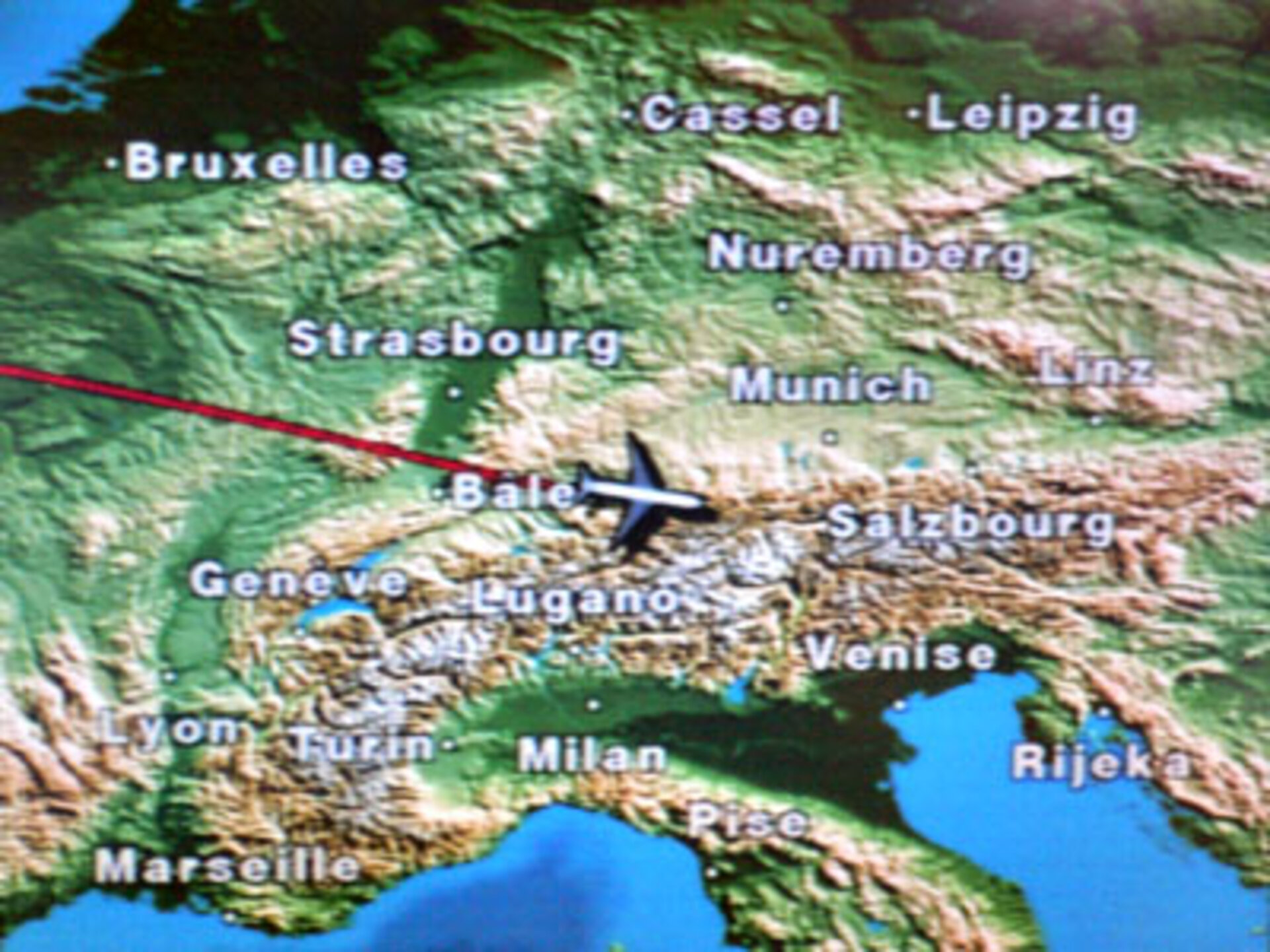 Air France Geovision system