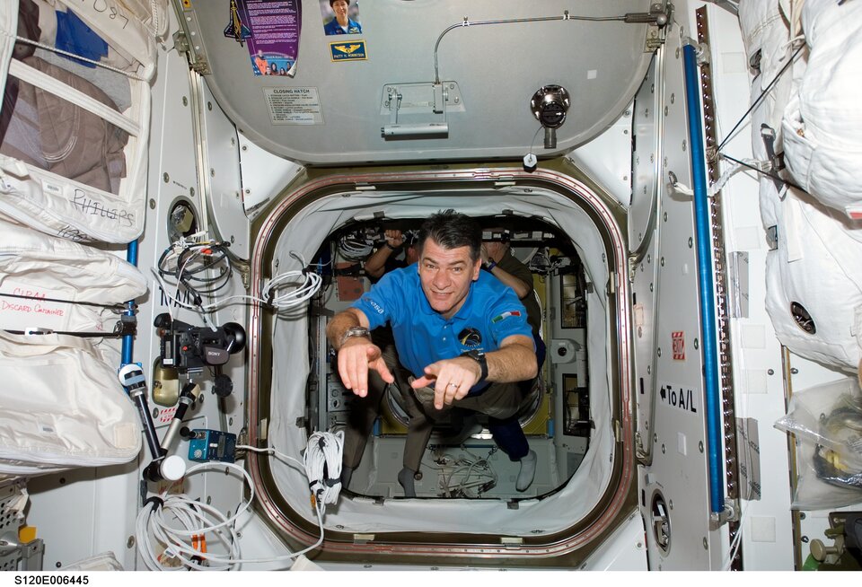 Missione Esperia/STS-120 - Paolo Nespoli entra nella ISS