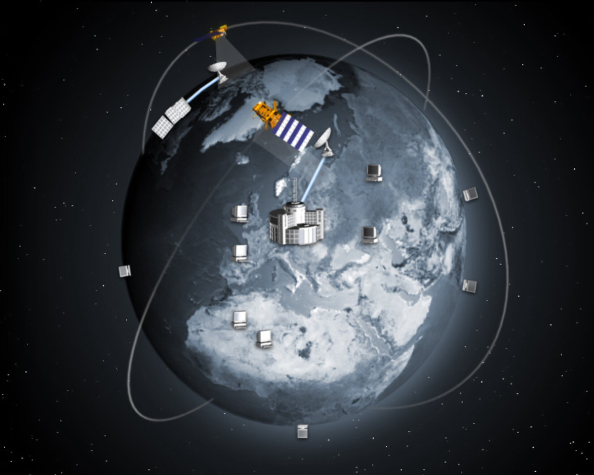 Satellite data delivery