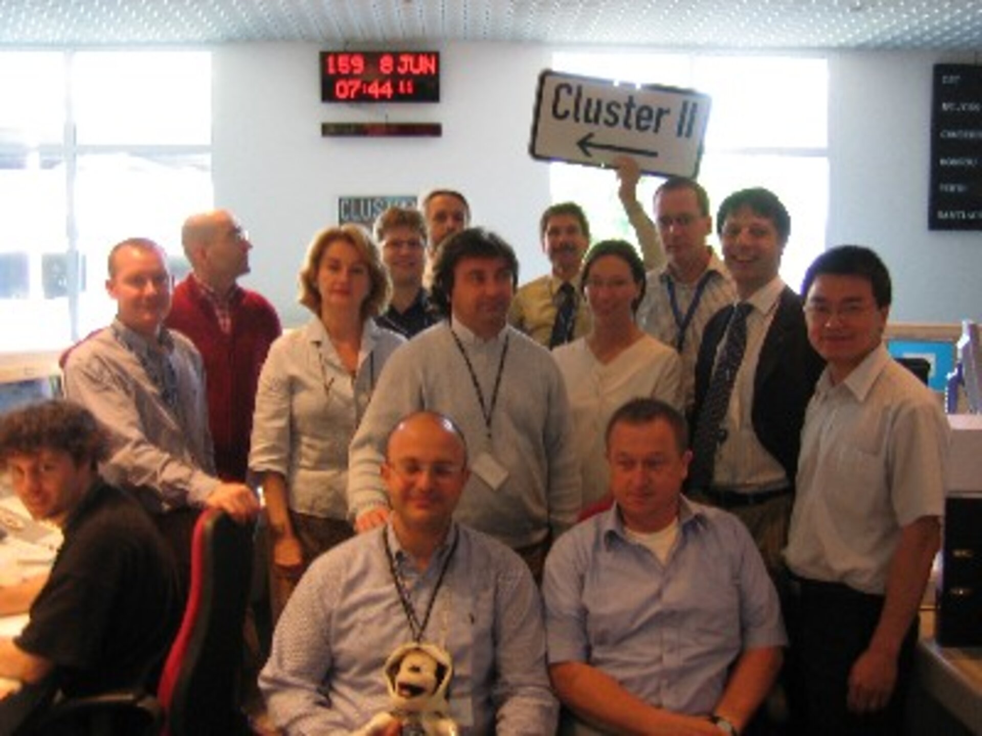 The Cluster Flight Control Team