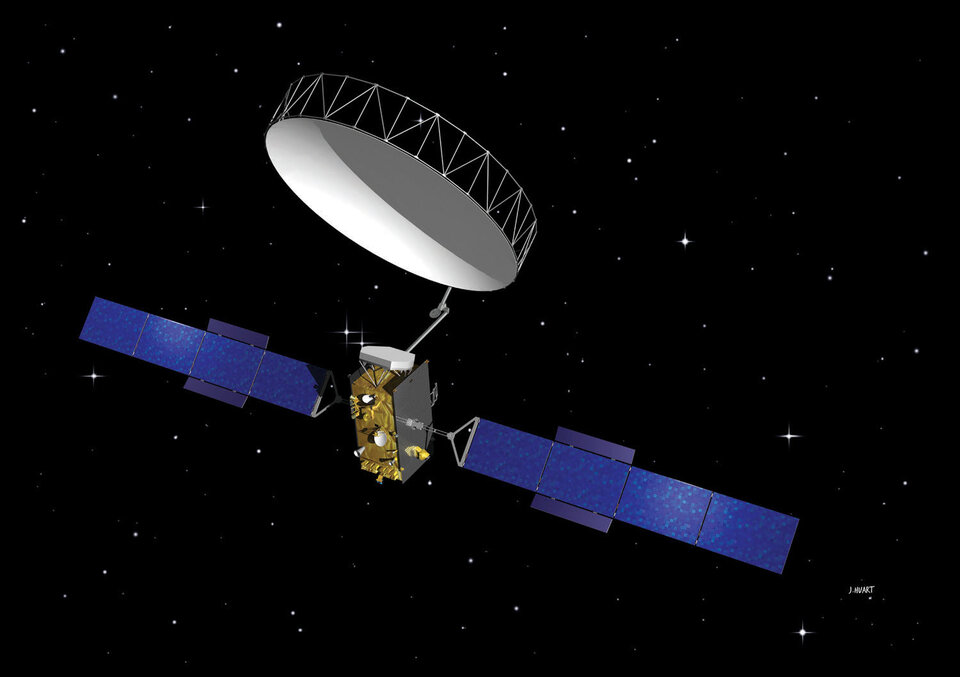 Alphasat 'Geomobile' configuration
