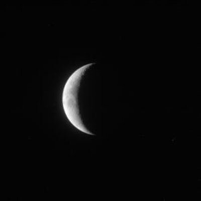 La Luna vista por Rosetta