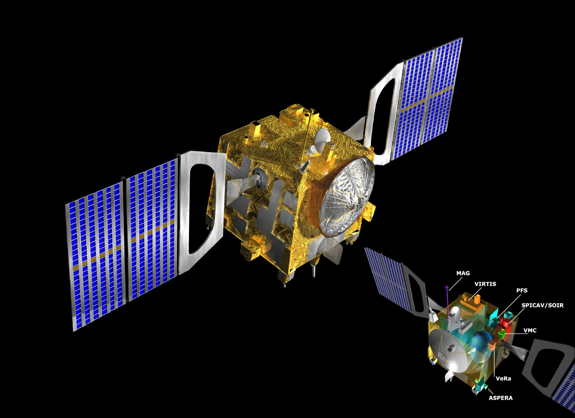 Venus Express spacecraft