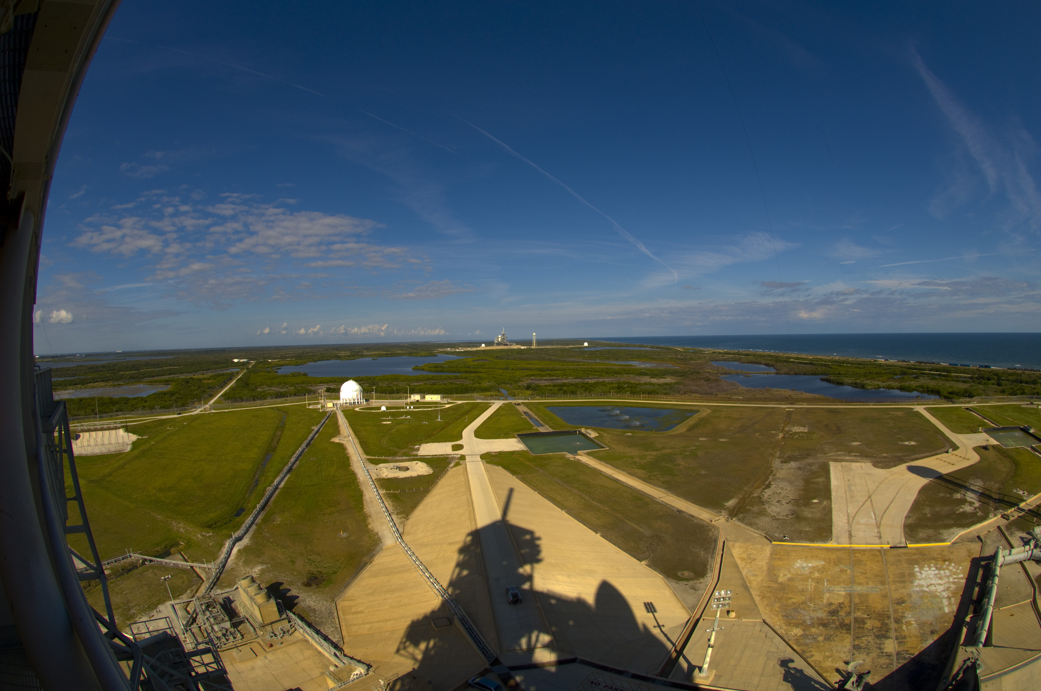Esa View From The Top Of Launch Pad 39a At Nasas Kennedy Space