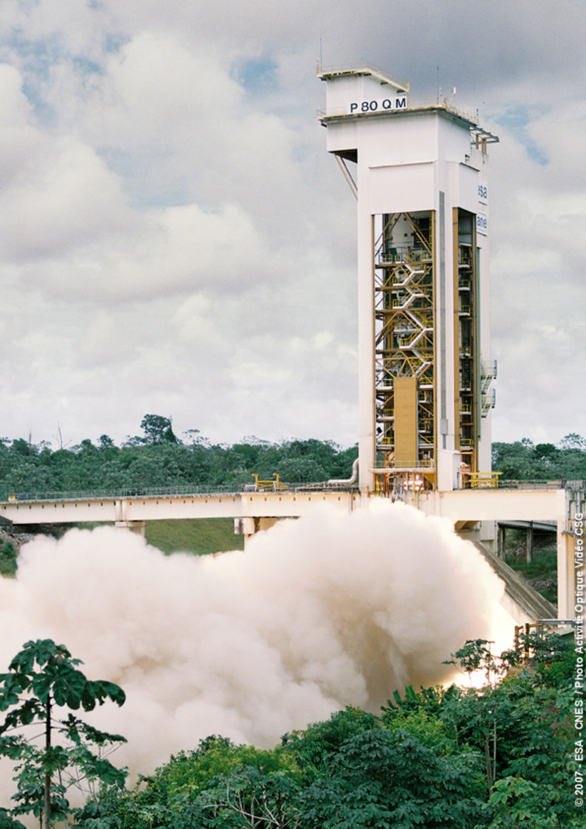 P80 static firing test