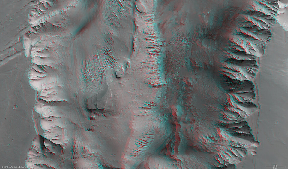 3D view of Candor Chasma