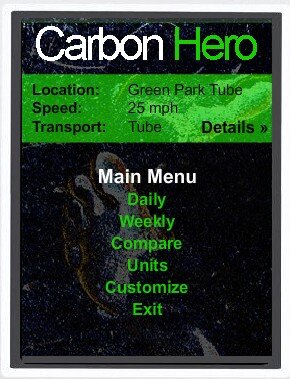 Carbon Hero - click for demo .