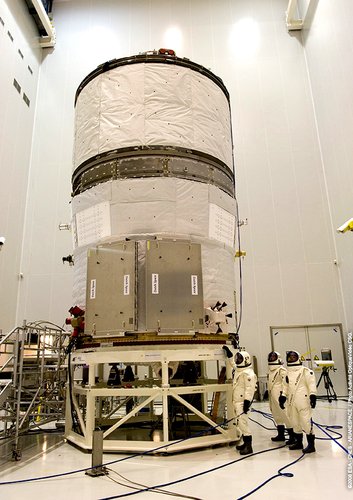 Jules Verne ATV fuelling operations at Europe's Spaceport in Kourou, French Guiana