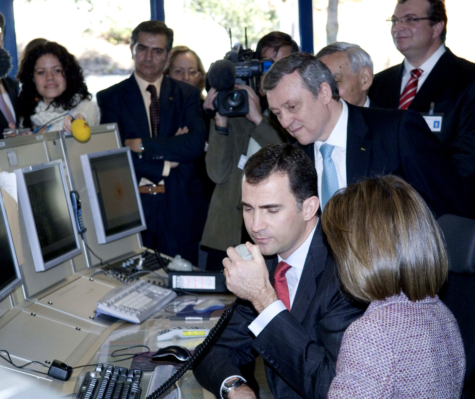 The Prince in the XMM-Newton science operations room