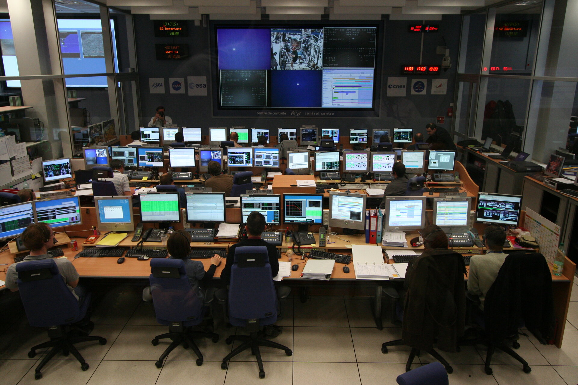 The Escape command was sent from the ATV Control Centre