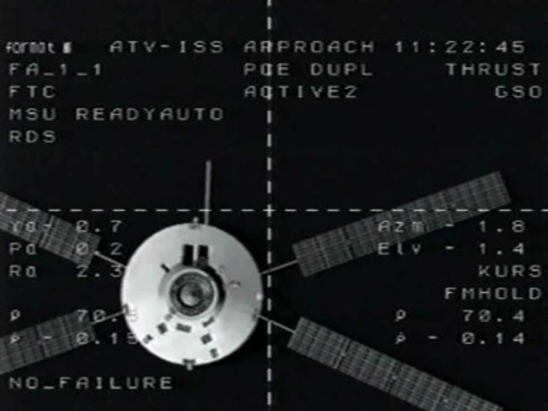 ATV docking simulation