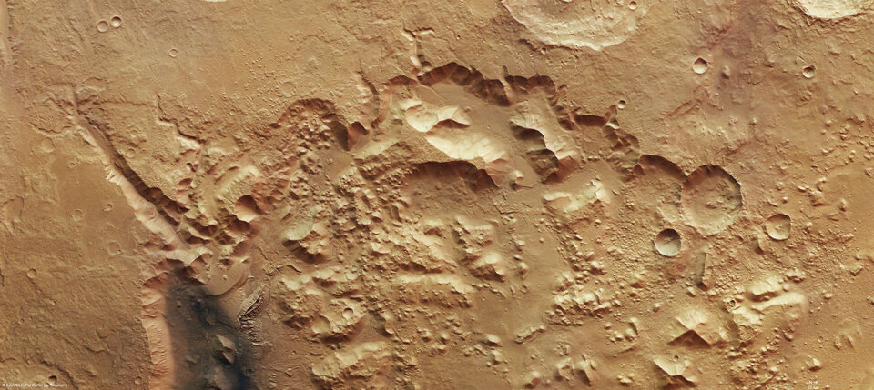 Verdacht voor de snelle verdwijning van het methaan: het oppervlak van Mars