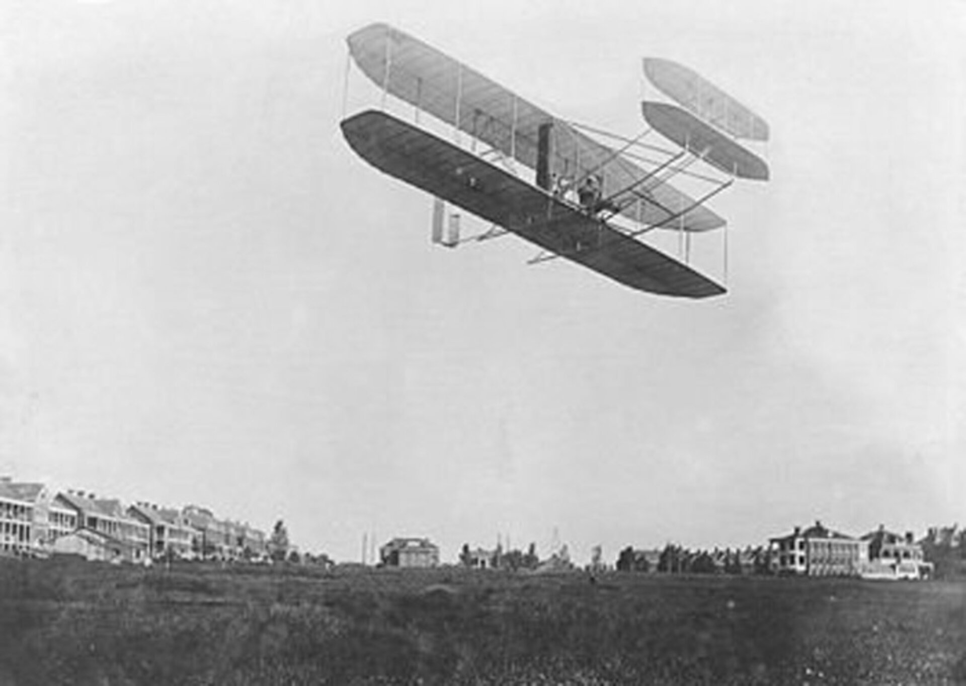 Wilbur Wright décolle en 1908