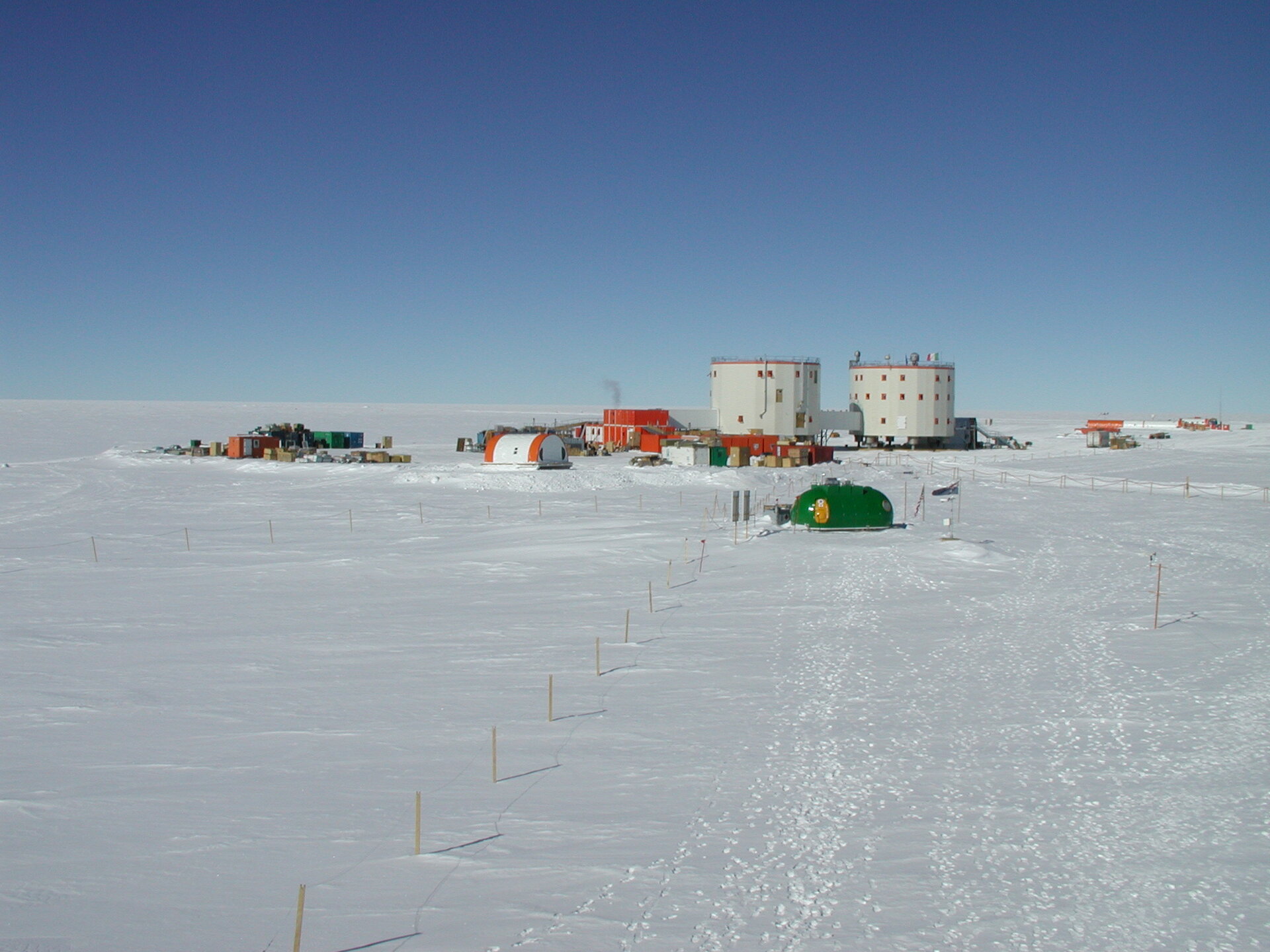 The Antarctic station Concordia is located in one of the most hostile environments on the Earth