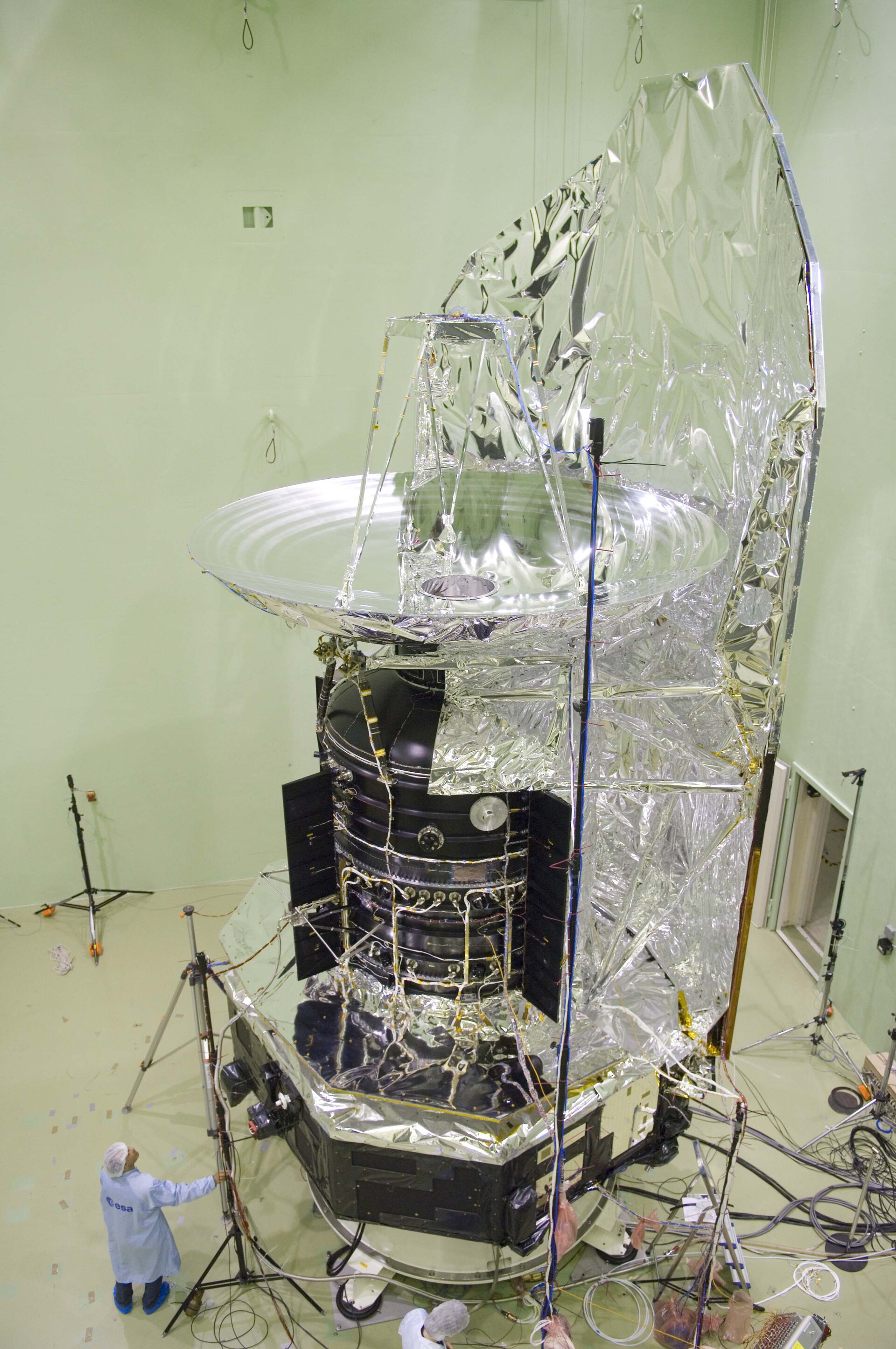 ESA's Herschel set to launch with Planck in April 2009