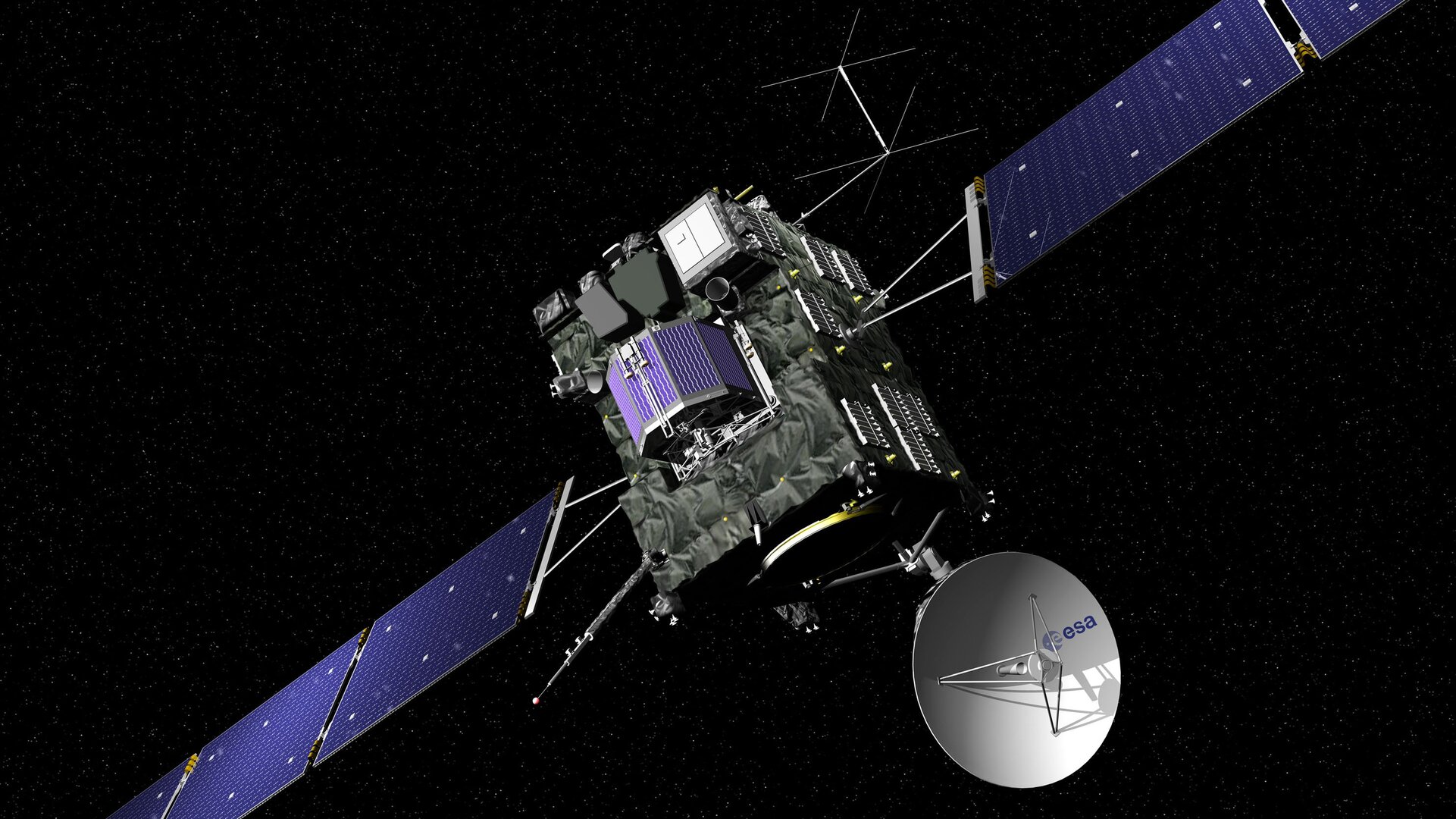  Die ESA-Raumsonde Rosetta