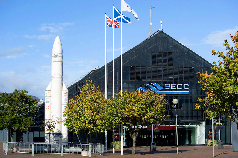 The venue for IAC 2008, the SECC in Glasgow