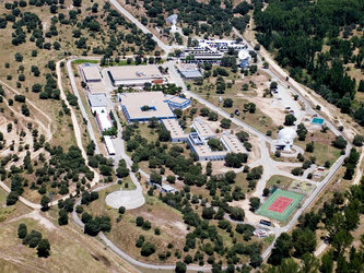 Aerial view of ESAC, 2008