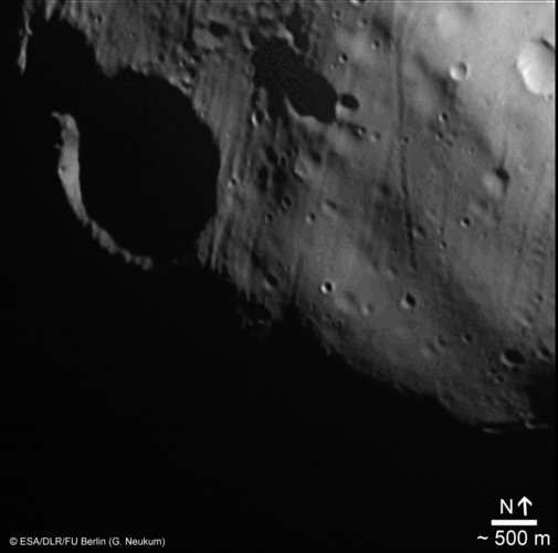 Details of Phobos’s surface