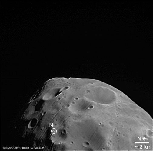 View of Phobos