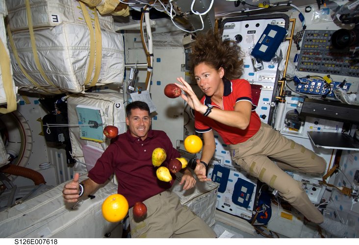 Cargo on Space Shuttle Endeavour includes some fresh fruit