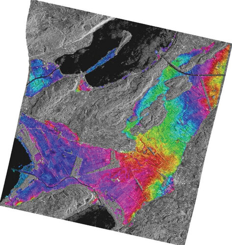 ERS-Envisat interferogram