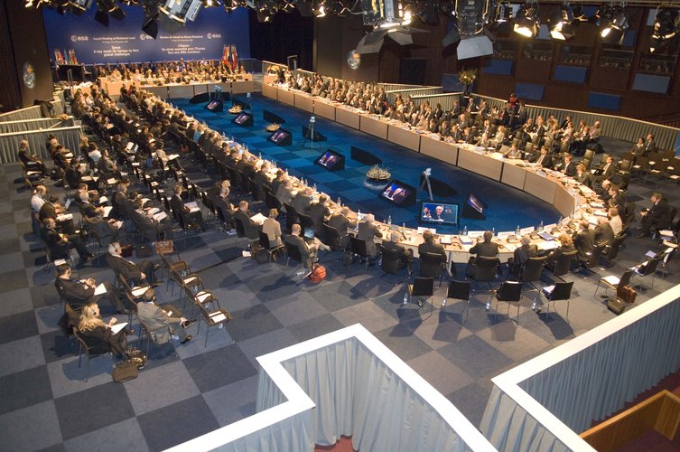 ESA Council at Ministerial Level, The Hague, November 2008