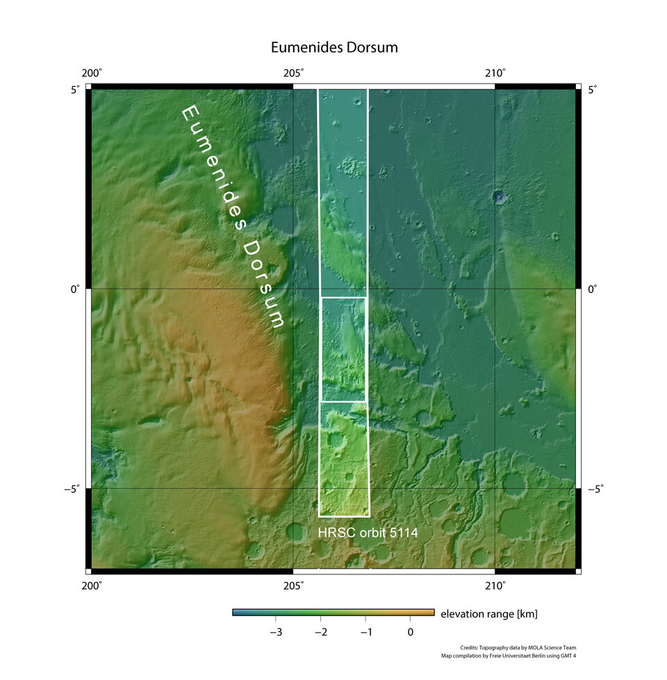 Euminedes Dorsum context map