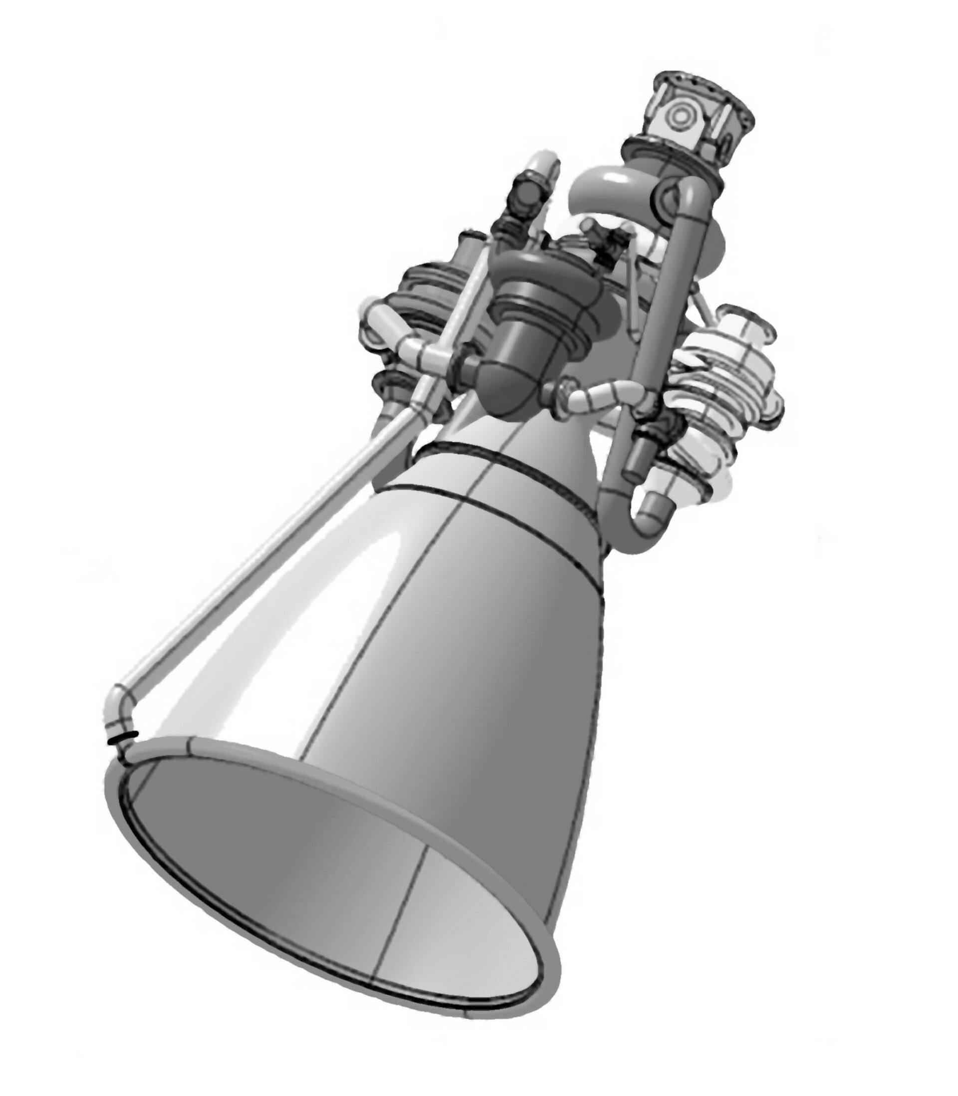 Illustration of the High Thrust Engine Demonstrator