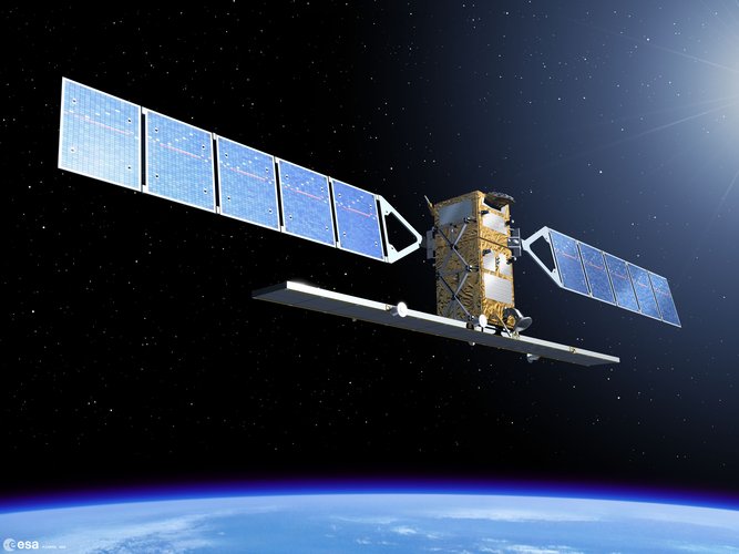 Part of the GMES Space Component, the Sentinel-1 satellite