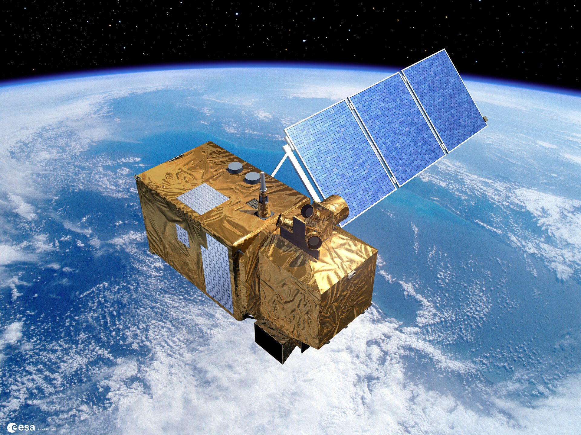 Part of the GMES Space Component, the Sentinel-2 satellite
