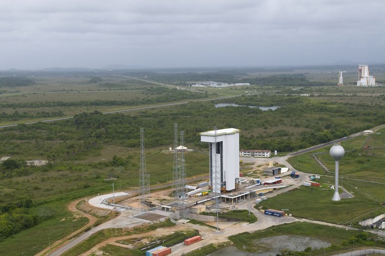 The Vega launch site at the Guiana Space Centre, Kourou