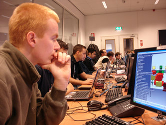 Students attending an ESEO workshop