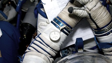 Detail of the Russian Sokol spacesuit