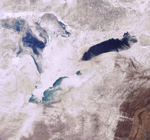 The Great Lakes of North America