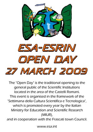 ESRIN Open Day 27 March 2009