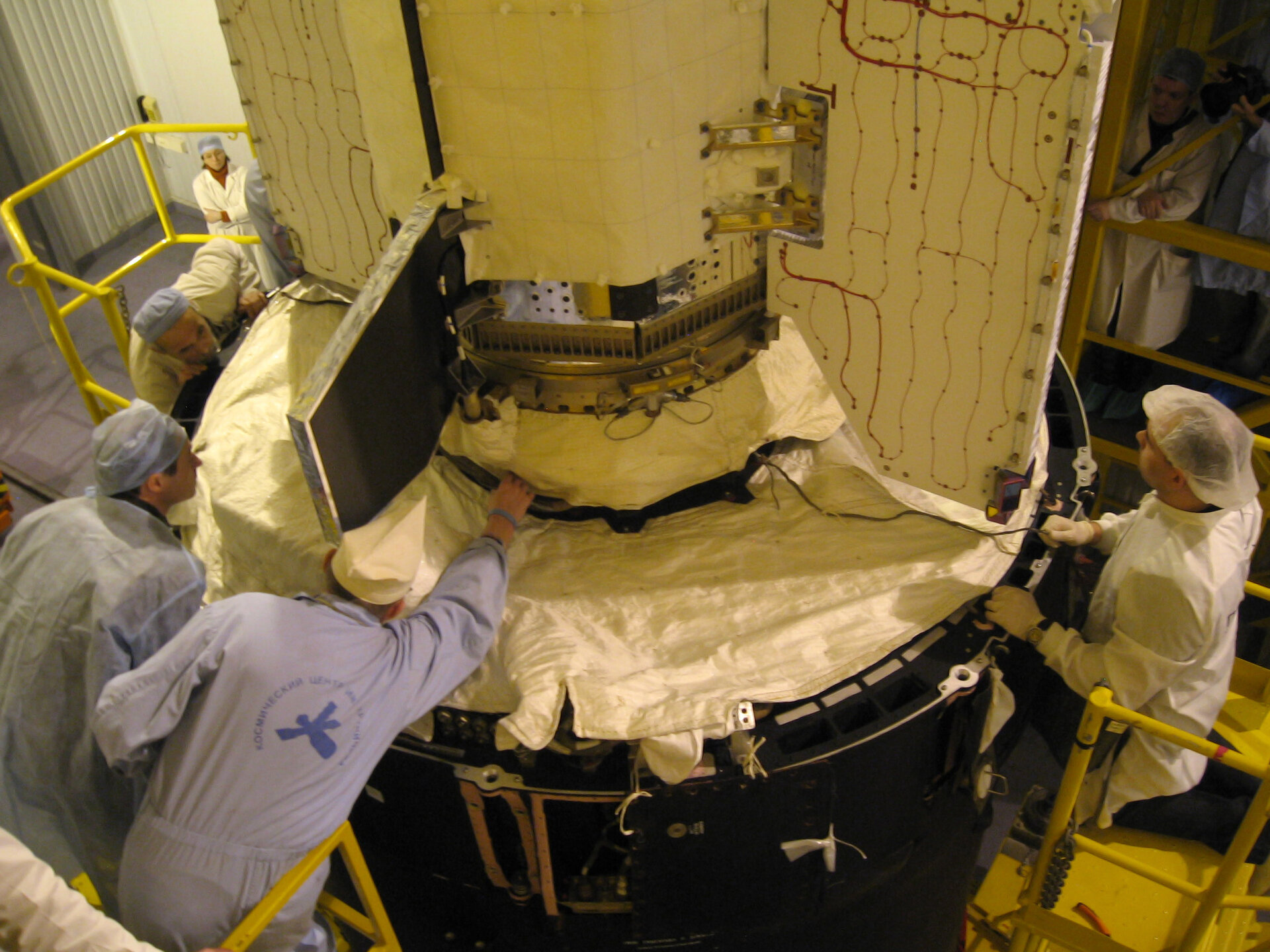 GOCE gently joins the Upper Stage