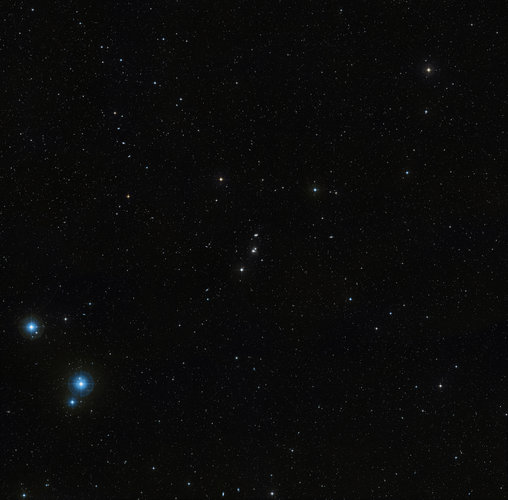 Wide-field view of NGC 7173