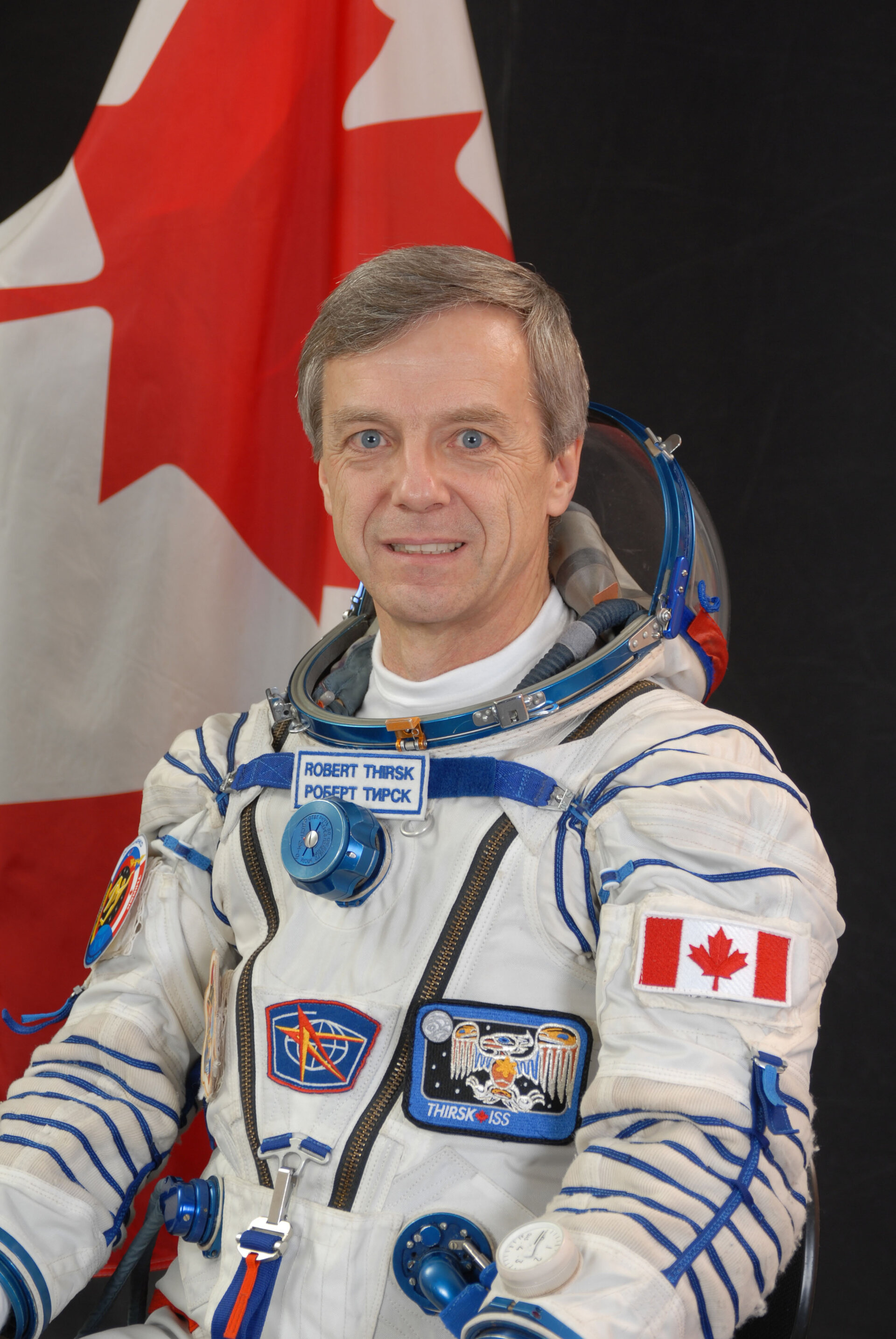 Canadian Space Agency astronaut Robert Thirsk
