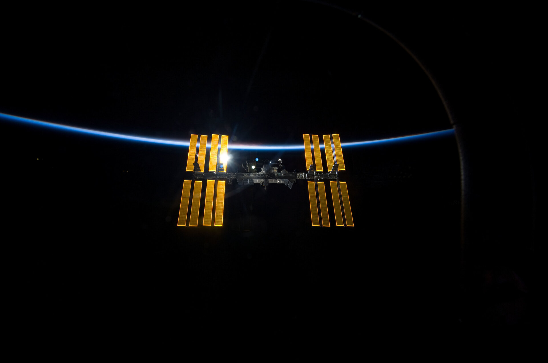 Het ruimtestation ISS