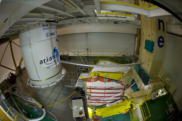 Ariane 5 carrying Herschel and Planck