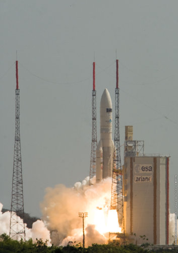 Ariane 5 lift off