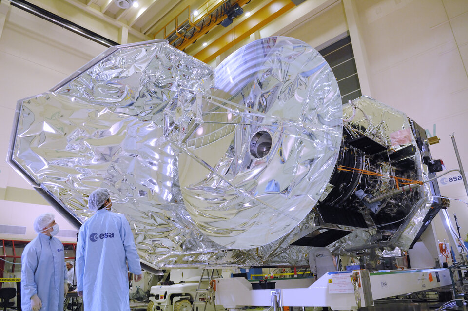 Herschel in the cleanroom 