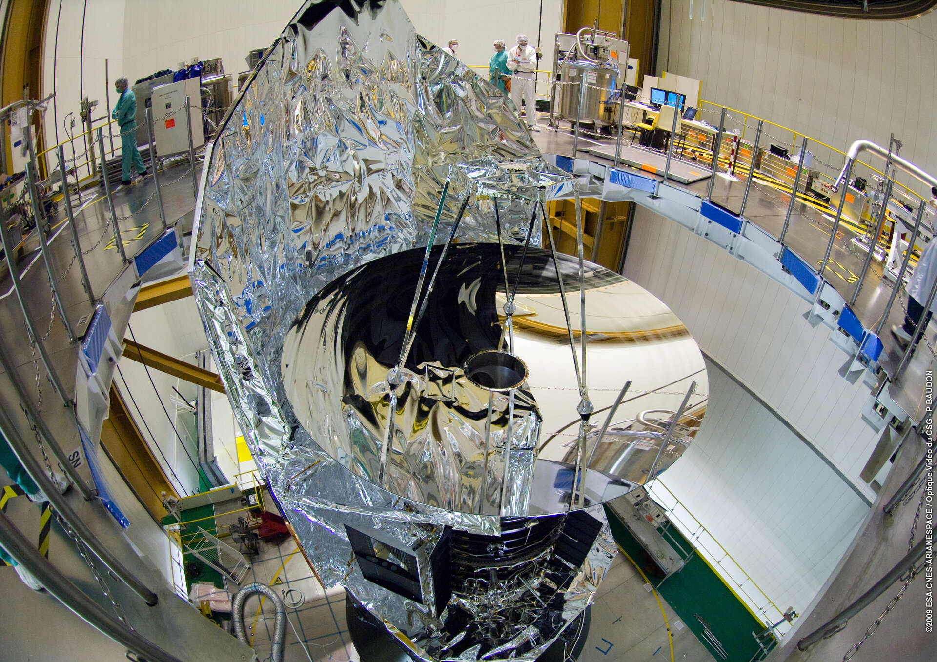 One of the last views of the Herschel mirror